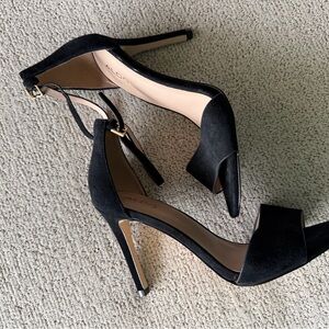 Aldo Black Suede Heels